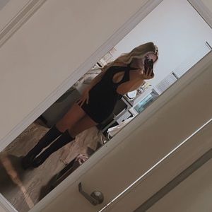 Black Sparkly Halter Neck Dress